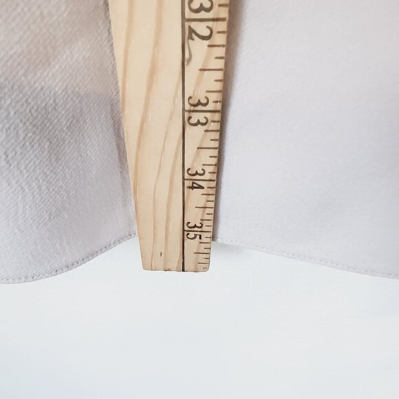 Tibi Savanna Double Layer Tie Front Dress Blush Cream Color Sz 6 TriacetateBlend - Picture 15 of 16